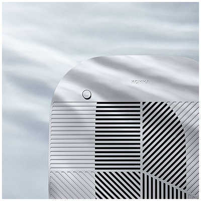 KOMMA 空気清浄機 Lov ロブ 空気清浄:14畳まで PM2.5対応 ニットグレー