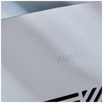 KOMMA 空気清浄機 Lov ロブ 空気清浄:14畳まで PM2.5対応 ニットグレー