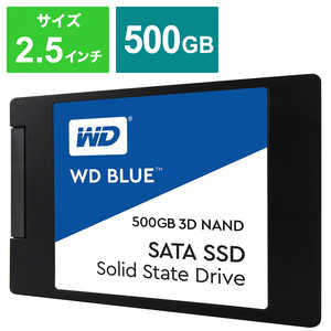 WESTERN DIGITAL 内蔵SSD 500GB WD BLUE 3D NAND｢バルク品｣ WDS500G2B0A