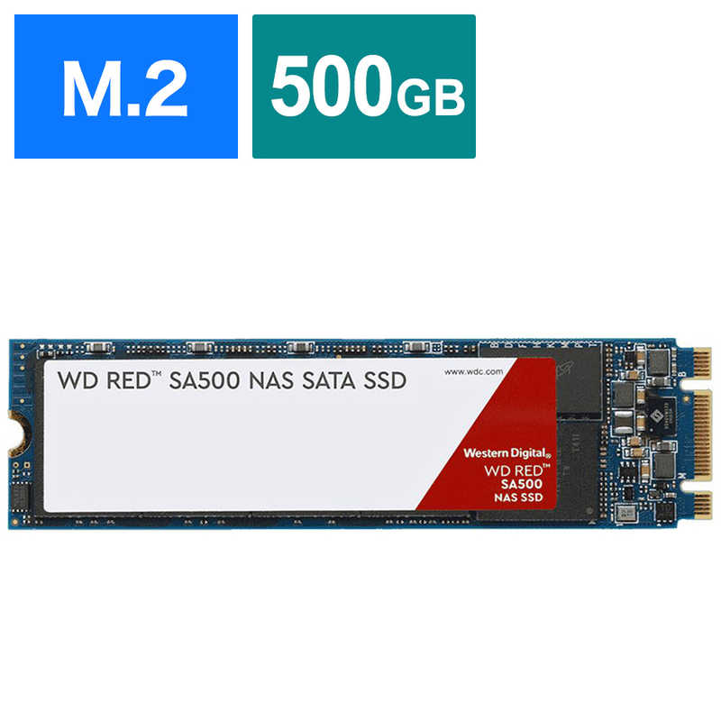 WESTERN DIGITAL WESTERN DIGITAL 内蔵SSD WD Red [M.2 /500GB]｢バルク品｣ WDS500G1R0B WDS500G1R0B