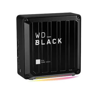 WESTERN DIGITAL ノートPC用Thunderbolt 3対応ゲームドック SSD非搭載モデル(0TBモデル) WD_Black D50 WDBA3U0000NBK-NESN