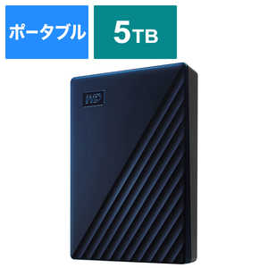 WESTERN DIGITAL 外付けHDD USB-C+USB-A接続 My Passport for Mac [ポｰタブル型 /5TB] WDBA2F0050BBL-JESE