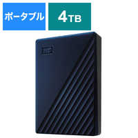 WESTERN DIGITAL 外付けHDD USB-C+USB-A接続 My Passport for Mac