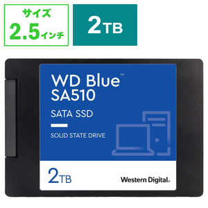 WESTERN DIGITAL WD Blue SA510 SATA SSD 2.5インチ/7mmケース入り WDS200T3B0A ［2.5インチ］「バルク品」 0718037884660