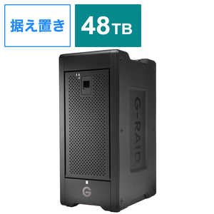 ＜コジマ＞ SANDISKPROFESSIONAL 外付けHDD Thunderbolt＋USB-C接続 【受注生産品】 G-RAID SHUTTLE 8 [48TB /据え置き型] 受発注商品 SDPH48H048TSBAAB