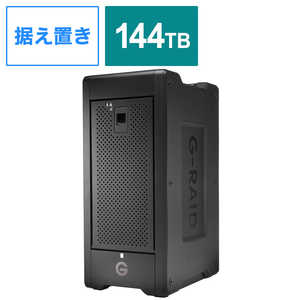 SANDISKPROFESSIONAL 外付けHDD Thunderbolt＋USB-C接続 【受注生産品】 G-RAID SHUTTLE 8 [144TB /据え置き型] 受発注商品 SDPH48H144TSBAAB