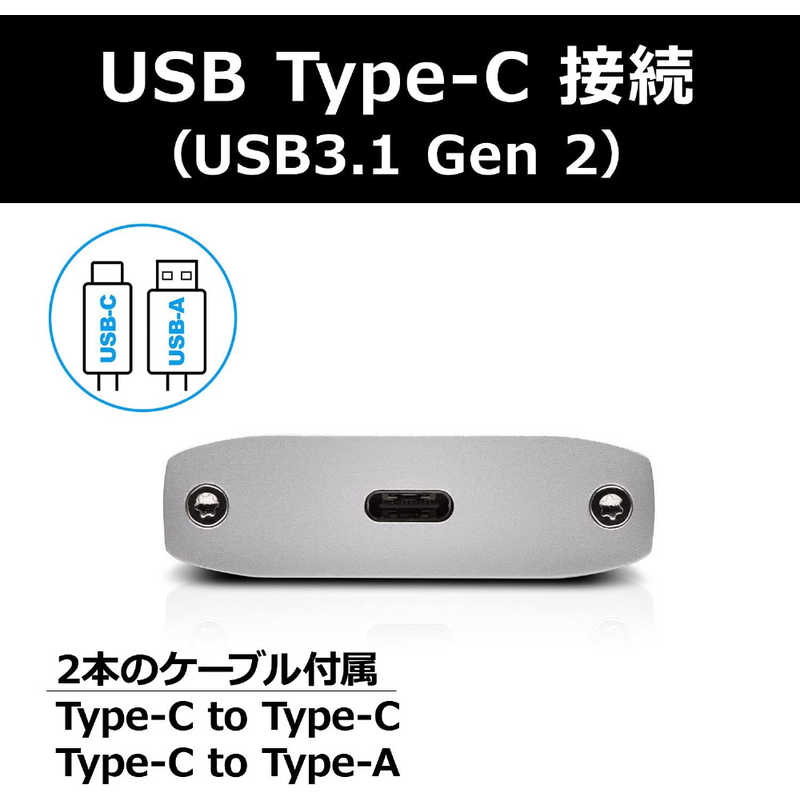 SANDISKPROFESSIONAL SANDISKPROFESSIONAL USB 3.2 Gen 2対応ポータブルSSD 【G-DRIVE SSD】 ブラック [1TB /ポータブル型] SDPS11A-001T-GBANB SDPS11A-001T-GBANB