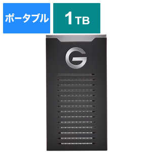 SANDISKPROFESSIONAL USB 3.2 Gen 2対応ポータブルSSD 【G-DRIVE SSD】 ブラック [1TB /ポータブル型] SDPS11A001TGBANB