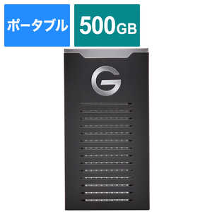 SANDISKPROFESSIONAL USB 3.2 Gen 2対応ポータブルSSD 【G-DRIVE SSD】 ブラック [500GB /ポータブル型] SDPS11A-500G-GBANB