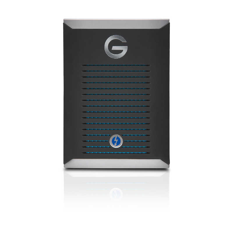 SANDISKPROFESSIONAL SANDISKPROFESSIONAL 外付けSSD Thunderbolt接続 【受注生産品】 G-DRIVE Pro SSD ブラック [1TB /ポータブル型] SDPS51F-001T-GBANB SDPS51F-001T-GBANB