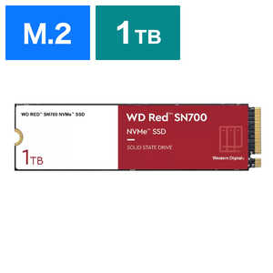 WESTERN DIGITAL ¢SSD WD Red SN700 NVMe SSD ֥Х륯ʡ WDS100T1R0C