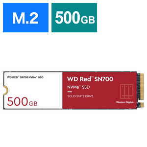 WESTERN DIGITAL WD Red SN700 NVMe SSD ［M.2］「バルク品」 WDS500G1R0C