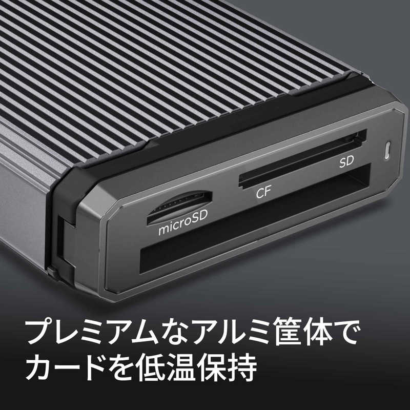 SANDISKPROFESSIONAL SANDISKPROFESSIONAL CF SD microSD対応マルチカードリーダー(受注生産商品) PRO READER SDPR3A8-0000-GBAND SDPR3A80000GBAND SDPR3A80000GBAND