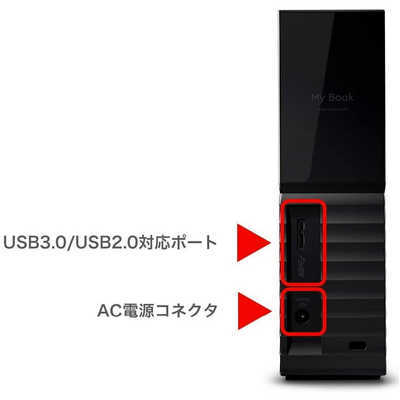 WESTERN DIGITAL ハードウェア暗号化対応 外付けHDD 【My Book 2021
