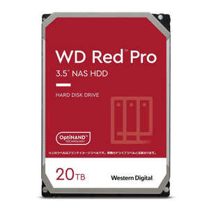 WESTERN DIGITAL WD Red Pro NAS ハードディスクドライブ [3.5インチ]｢バルク品｣ WD201KFGX