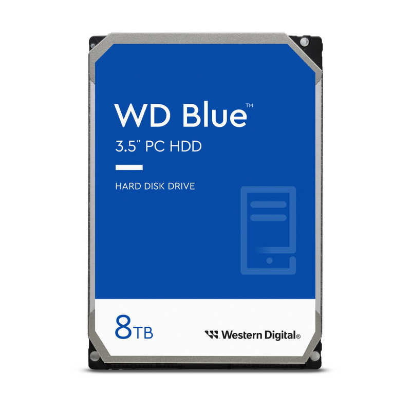WESTERN DIGITAL WESTERN DIGITAL 内蔵HDD SATA接続 WD Blue ［8TB /3.5インチ］「バルク品」 WD80EAAZ WD80EAAZ