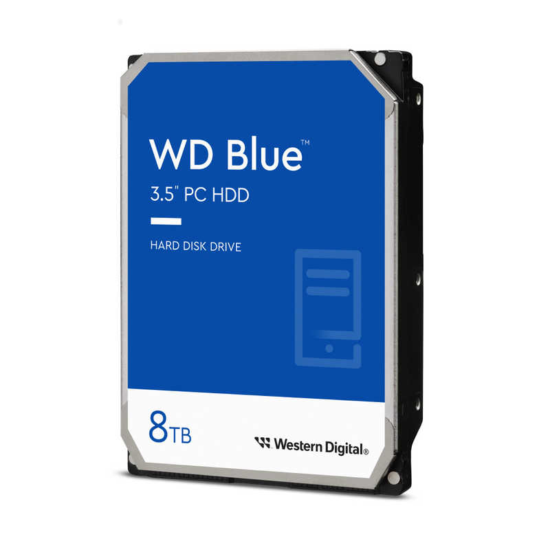 WESTERN DIGITAL WESTERN DIGITAL 内蔵HDD SATA接続 WD Blue ［8TB /3.5インチ］「バルク品」 WD80EAAZ WD80EAAZ