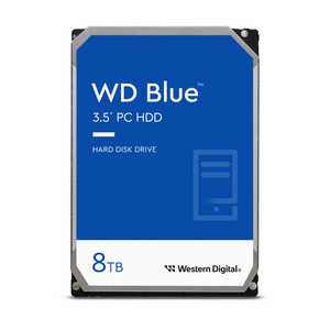 WESTERN DIGITAL 内蔵HDD SATA接続 WD Blue ［8TB /3.5インチ］「バルク品」 WD80EAAZ