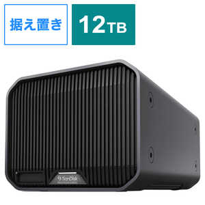 SANDISKPROFESSIONAL Thunderbolt 3対応 Ultrastar搭載のMac向け2ベイ外付けハードディスク G-RAID MIRROR ［12TB /据え置き型］ SDPHH2H-012T-SBAAD