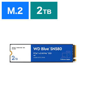 WESTERN DIGITAL WD ブルー SN580 NVMe SSD「バルク品」 WDS200T3B0E