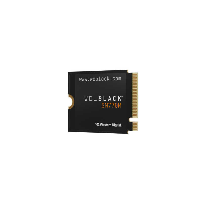 WESTERN DIGITAL WESTERN DIGITAL 内蔵SSD PCI-Express接続 WD＿BLACK SN770M ［2TB］「バルク品」 WDS200T3X0G WDS200T3X0G