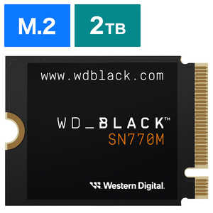 WESTERN DIGITAL ¢SSD PCI-Express³ WDBLACK SN770M 2TBϡ֥Х륯ʡ WDS200T3X0G