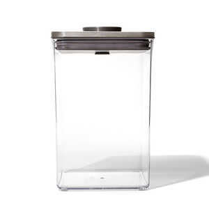OXO オクソー ステンレスポップコンテナ ビッグスクエア(ミディアム)-4.2L 3118200 OXO オクソー ステンレスポップコンテナ ビッグスクエア(ミディアム)-4.2L 3118200