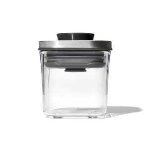 OXO ステンレスポップコンテナ ミニスクエア 0.2L 3118600 OXO ステンレスポップコンテナ ミニスクエア 0.2L 3118600