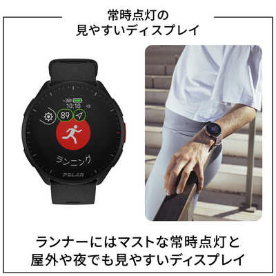 POLAR GPSスマートウォッチ Pacer（ペーサー） ナイトブラック