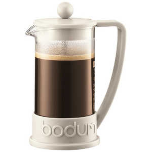 ボダム ブラジルフレンチプレスコーヒーメーカー0.35L ボダム ホワイト 10948913