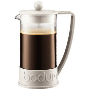 ボダム ブラジルフレンチプレスコーヒーメーカー1L ボダム ホワイト 10938913