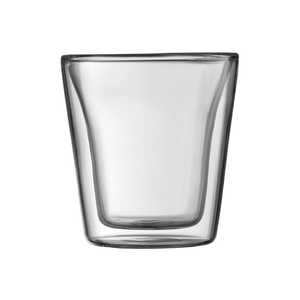 キャンティーンダブルウォールグラス100ml ボダム クリア 10108-10 キャンティーンダブルウォールグラス100ml ボダム クリア 10108-10
