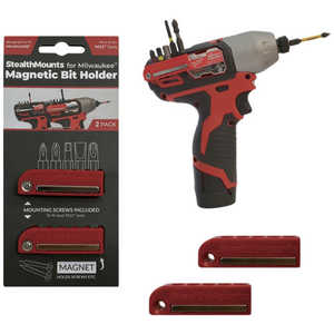 STEALTHMOUNTS ビットホルダーミルウォーキーM12用(2個入り) レッド BHMW12RED2 STEALTHMOUNTS ビットホルダーミルウォーキーM12用(2個入り) レッド BHMW12RED2