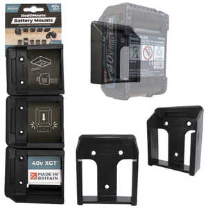 STEALTHMOUNTS バッテリーマウントマキタ40VXGT用(6個入り) ブラック BMMK40BLK6 STEALTHMOUNTS バッテリーマウントマキタ40VXGT用(6個入り) ブラック BMMK40BLK6