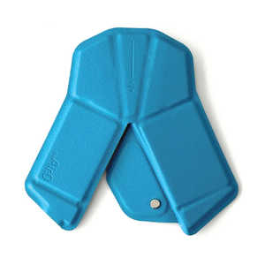 ROA マウス OriMouse myAir.0(マイエアゼロ) [無線(ワイヤレス) /3ボタン /Bluetooth・USB] プリンセスブルー myAir0BL2