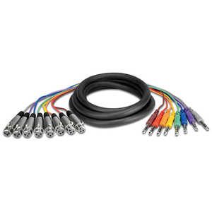 HOSA 5M XLRキャノンメス-ステレオフォンオス マルチケーブル STX-805F HOSA 5M XLRキャノンメス-ステレオフォンオス マルチケーブル STX-805F