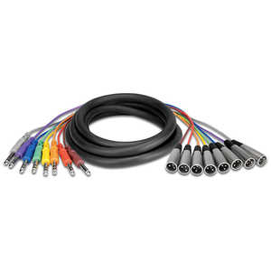 HOSA 5M ステレオフォンオス-XLRキャノンオス マルチケーブル STX-805M HOSA 5M ステレオフォンオス-XLRキャノンオス マルチケーブル STX-805M