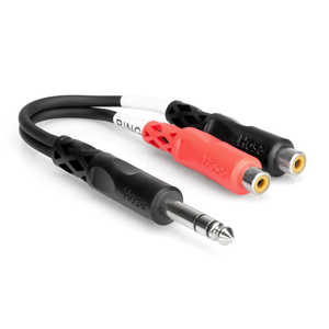 HOSA ステレオフォンオス-RCAメス×2 Yケーブル YPR-102 HOSA ステレオフォンオス-RCAメス×2 Yケーブル YPR-102
