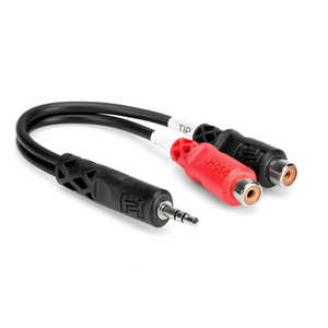 HOSA ステレオミニオス-RCAメス×2 Yケーブル YRA-154 HOSA ステレオミニオス-RCAメス×2 Yケーブル YRA-154