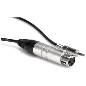 HOSA 45CM XLRキャノンメス-ステレオミニオス インピーダンス変換器 MIT-156 HOSA 45CM XLRキャノンメス-ステレオミニオス インピーダンス変換器 MIT-156