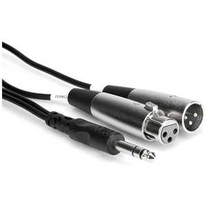 HOSA 4M ステレオフォンオス-XLRキャノンメス/XLRキャノンオス インサーションケーブル SRC-204 HOSA 4M ステレオフォンオス-XLRキャノンメス/XLRキャノンオス インサーションケーブル SRC-204
