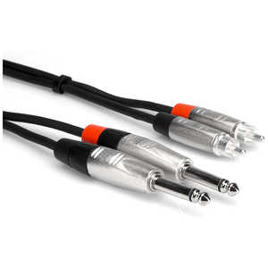 HOSA 3M REAN モノラルフォンオスX2-RCAオスX2 オーディオケーブル HPR-010X2 HOSA 3M REAN モノラルフォンオスX2-RCAオスX2 オーディオケーブル HPR-010X2