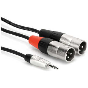 HOSA 1.8M ステレオミニオス-XLRキャノンオスX2 オーディオケーブル HMX-006Y HOSA 1.8M ステレオミニオス-XLRキャノンオスX2 オーディオケーブル HMX-006Y