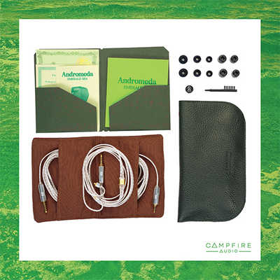 CAMPFIRE AUDIO イヤホン カナル型 Andromeda Emerald Sea CAM-5720 の