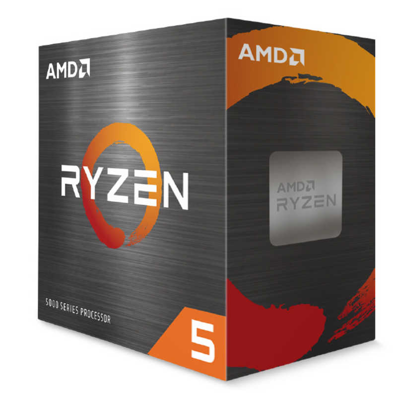 AMD AMD 【CPUクーラー付属】AMD Ryzen 5 5600X With Wraith Stealth Cooler (6C/12T3.7GHz65W) 100-100000065BOX 100-100000065BOX