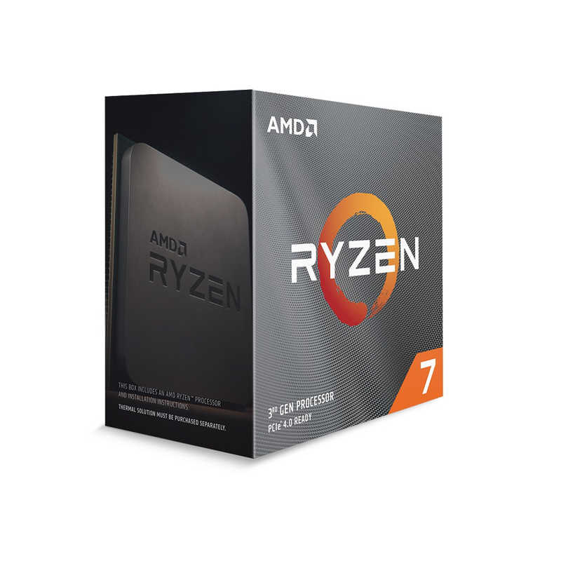 AMD AMD AMD Ryzen 7 3800XT W/O cooler (8C16T3.9GHz105W) 100-100000279WOF 100-100000279WOF