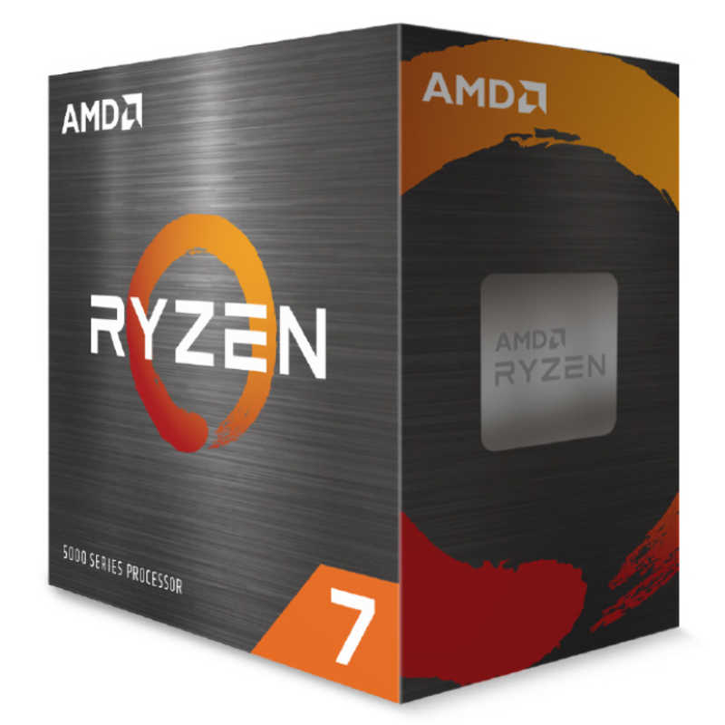 AMD AMD 【CPUクーラー別売】AMD Ryzen 7 5800X W/O Cooler (8C/16T3.8GHz105W) 100-100000063WOF 100-100000063WOF