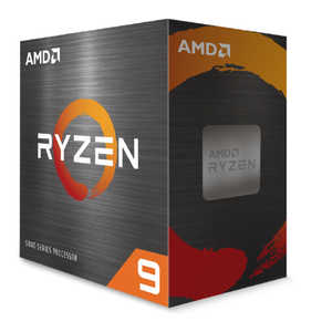 AMD [CPU] AMD Ryzen 9 5900X W/O Cooler (12C/24T3.7GHz105W)【CPUクーラー別売】 100-100000061WOF