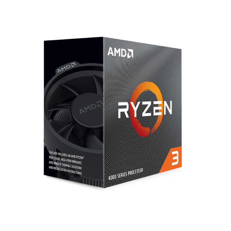 AMD AMD AMD Ryzen 3 4100 Wraith Stealth Cooler BOX 100-100000510BOX 100-100000510BOX