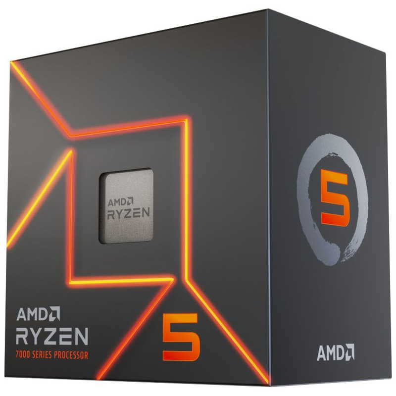 AMD AMD AMD Ryzen5 7600 With Wraith Stealth Cooler (6C/12T4.0Ghz65W) 100100001015BOX 100100001015BOX